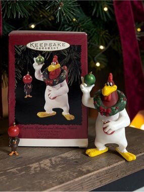 Hallmark Looney Tunes Foghorn Leghorn & Henry Hawk Keepsake Ornament